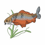 Carp embroidered shirts