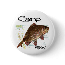 Carp Fishin' Pin