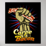 Carpe Bacon $24.95 Graphic Art Wall
