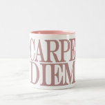 Carpe Diem Latin Quote Mug