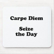 carpe diem mouse pads