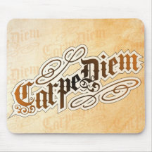 carpe diem mousepad