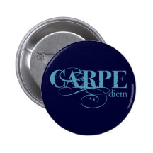 Carpe Diem Pinback Button