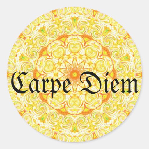 Carpe Diem Sticker