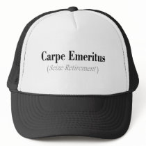 Carpe Emeritus (Seize Retirement) Gifts Hats