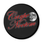 Carpe Noctem sieze the night Sexy Goth girl an guy Fridge Magnets