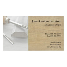 Carpenter Business Card