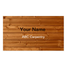 Carpenter Business Cards