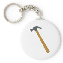 carpenter hammer key chain