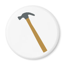 carpenter hammer refrigerator magnets