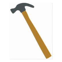 carpenter hammer post cards