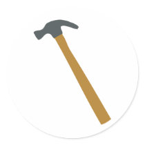 carpenter hammer sticker