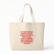 Carpenter Humour ... Modelling Career Tote Bag