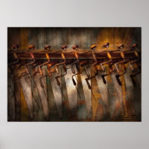Carpenter  - Saws and Braces Print
