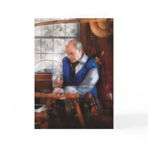 Carpenter - The Woodturner Greeting Cards