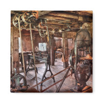 Carpenter - This old shop Refrigerator Magnet