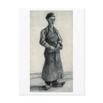 Carpenter with Apron, Vincent van Gogh Post Cards