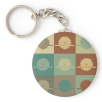 Carpentry Pop Art Keychain