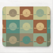 Carpentry Pop Art Mouse Mats