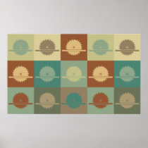 Carpentry Pop Art Print