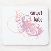 Carpet Babe Mouse Pad