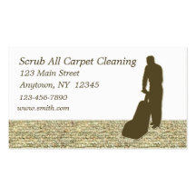 Carpet Cleaning Business Card