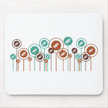 Carpet Daisies Mouse Pad