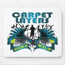 Carpet Layers Gone Wild Mouse Mats