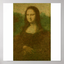 "Carpet Mona Lisa" Print