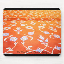 Carpet of The Blue Mosque, Istanbul, Turkey Mouse Pads