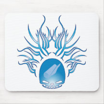 Carpet Skull Mouse Mat