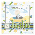 Carré de conseil de bébé de l'espace invitation