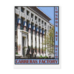 Carreras Factory, London Postcard