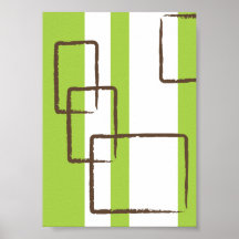 Carrés Posters