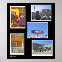 Carriage Town, Flint Michigan Poster