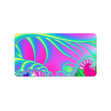 Carribean wave fractal address labels