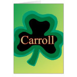 Carroll Family Greeting Card