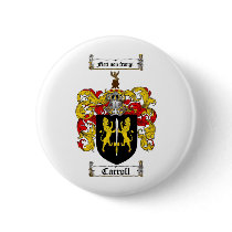 CARROLL FAMILY CREST -  CARROLL COAT OF ARMS BUTTONS