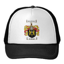 CARROLL FAMILY CREST -  CARROLL COAT OF ARMS MESH HAT