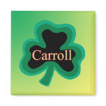 Carroll Family Refrigerator Magnets