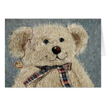 Carroll Teddy Bear Card