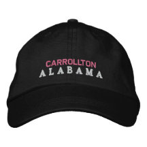 Carrollton,Alabama Hat Embroidered Baseball Caps