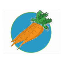 Carrot Graphic Postcards