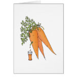 carrot juice greeting cards