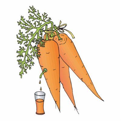 carrot juice cut outs by doonidesigns