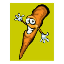 Carrot Postcard