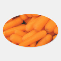 Carrot Sticks Stickers