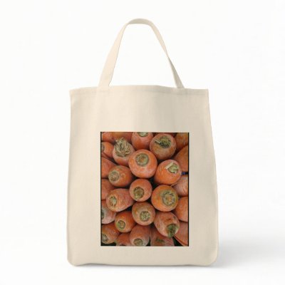 CARROT TOPS CANVAS BAG by pjwuebker
