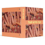 Carrots 3 Ring Binders