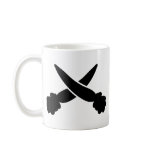 carrots black icon mug